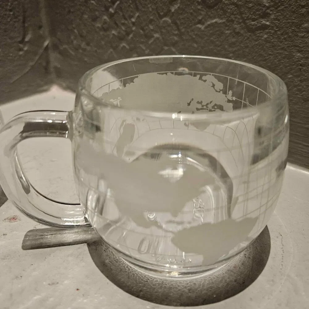 Nestlé World Globe Vintage Coffee Cups